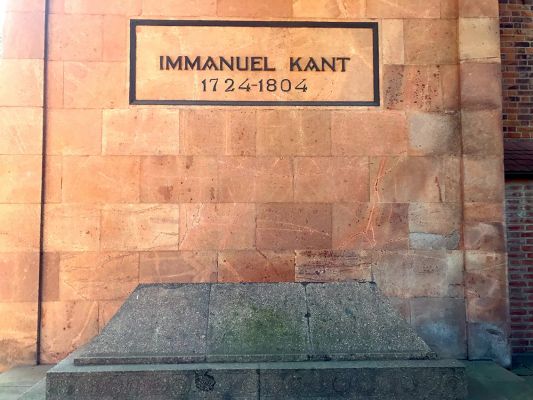 Russland Kaliningrad Grab Immanuel Kant