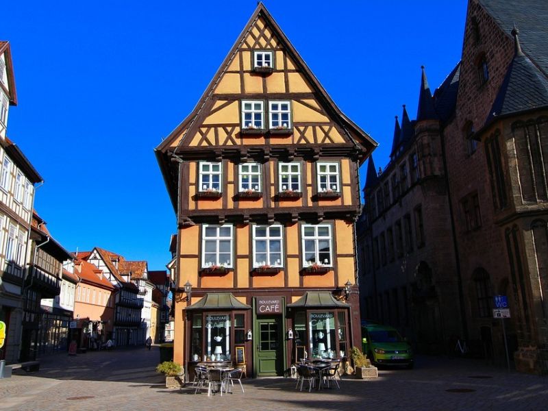 Fachwerkhaus In Quedlinburg